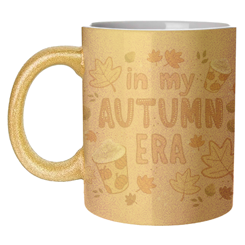 In my Autumn Era - unique mug by Giddy Kipper