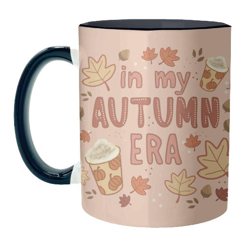 In my Autumn Era - unique mug by Giddy Kipper