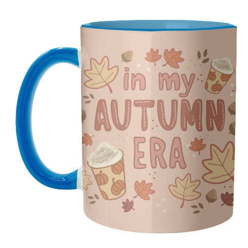 In my Autumn Era - unique mug by Giddy Kipper