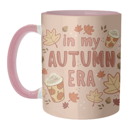 In my Autumn Era - unique mug by Giddy Kipper