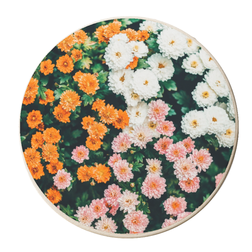 In My Garden - personalised beer coaster by Uma Prabhakar Gokhale