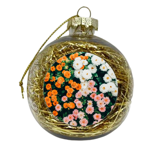 In My Garden - xmas bauble by Uma Prabhakar Gokhale