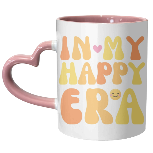 IN MY HAPPY ERA - unique mug by Lilly Rose
