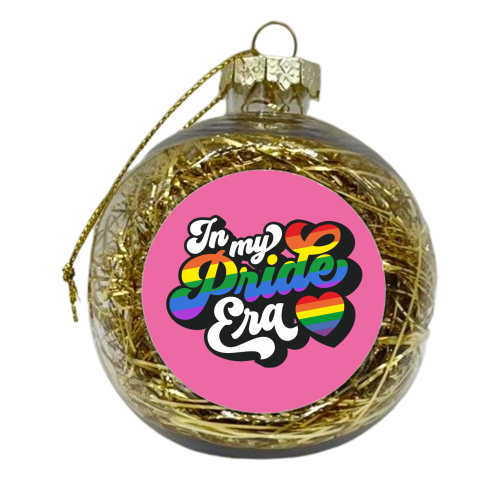 In My Pride Era - xmas bauble by Claire Atwood