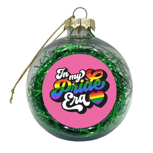 In My Pride Era - xmas bauble by Claire Atwood