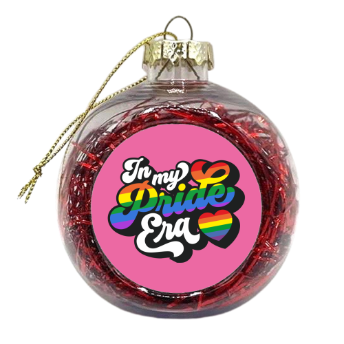 In My Pride Era - xmas bauble by Claire Atwood