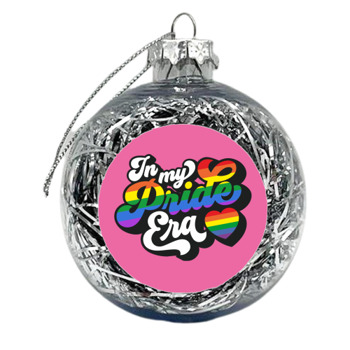In My Pride Era - xmas bauble by Claire Atwood