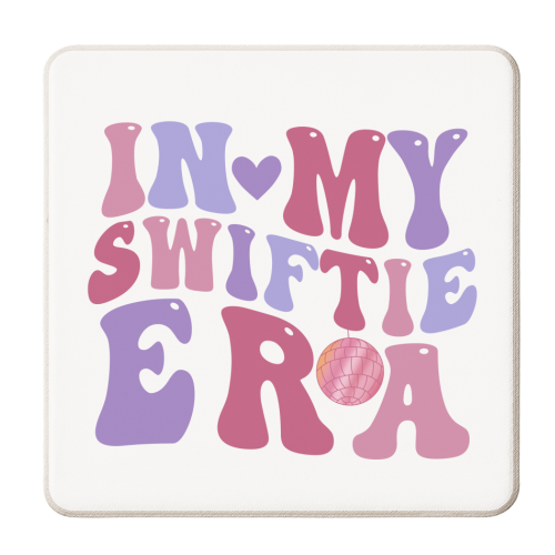 In My Swiftie Era - personalised beer coaster by Pink and Pip
