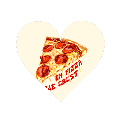 In Pizza We Crust - Pepperoni Slice - Magnet by EZbie