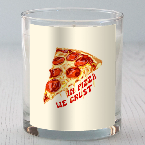 In Pizza We Crust - Pepperoni Slice - scented candle by EZbie