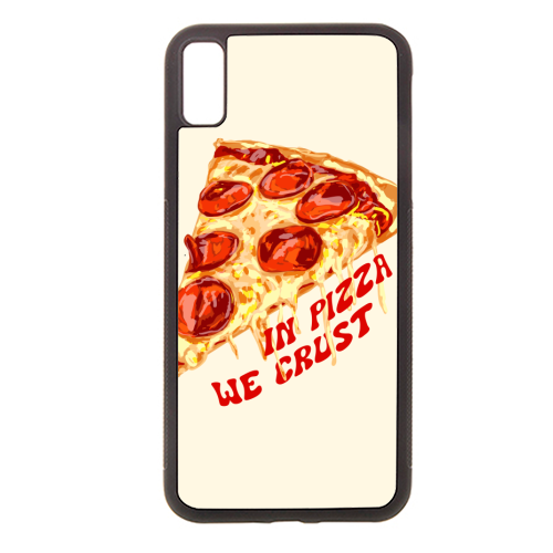 In Pizza We Crust - Pepperoni Slice - stylish phone case by EZbie