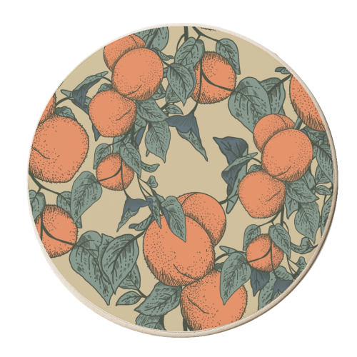 In The Orchard - personalised beer coaster by Draper & Harlow