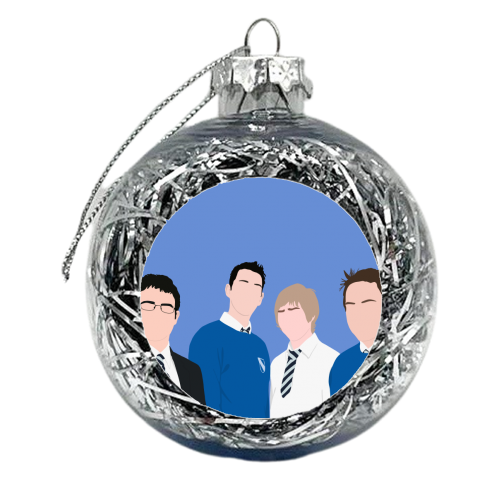 Inbetweeners - xmas bauble by Pink and Pip