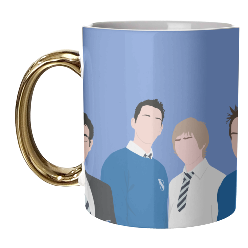 Inbetweeners - unique mug by Pink and Pip