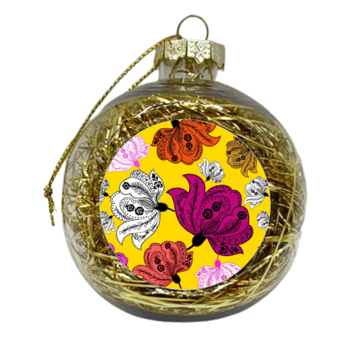 Indian Chai Paani - xmas bauble by Pooja Jeshang