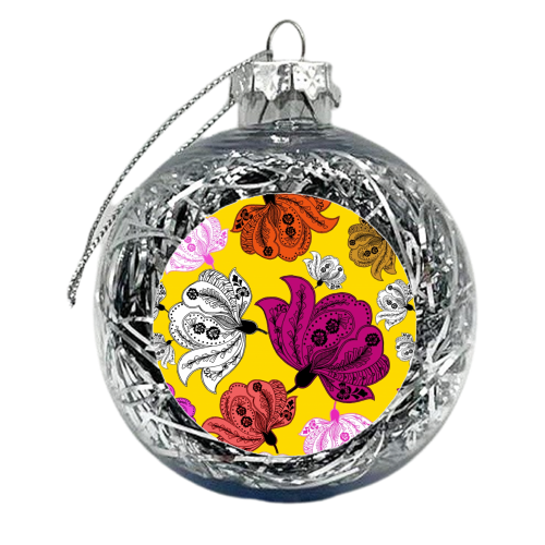 Indian Chai Paani - xmas bauble by Pooja Jeshang