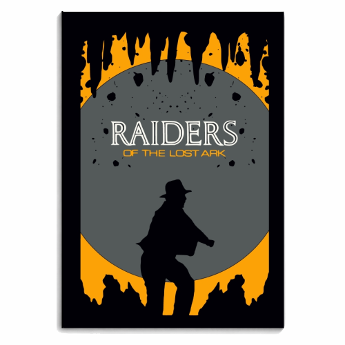 Indiana Jones Adios Satipo - personalised A4, A5, A6 notebook by Danny Welch