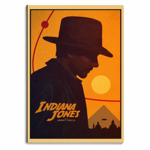 Indiana Jones Great Circle - personalised A4, A5, A6 notebook by Danny Welch