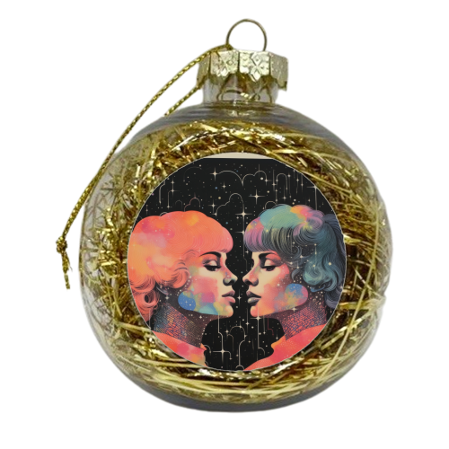 Infinity love - xmas bauble by DejaReve