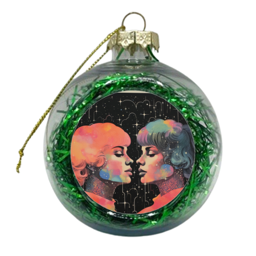 Infinity love - xmas bauble by DejaReve