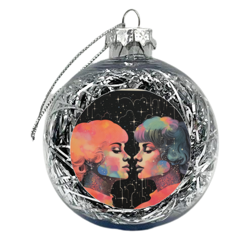 Infinity love - xmas bauble by DejaReve