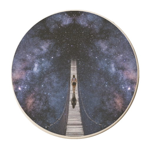 Infinity - personalised beer coaster by taudalpoi