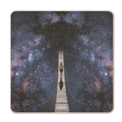 Infinity - personalised beer coaster by taudalpoi