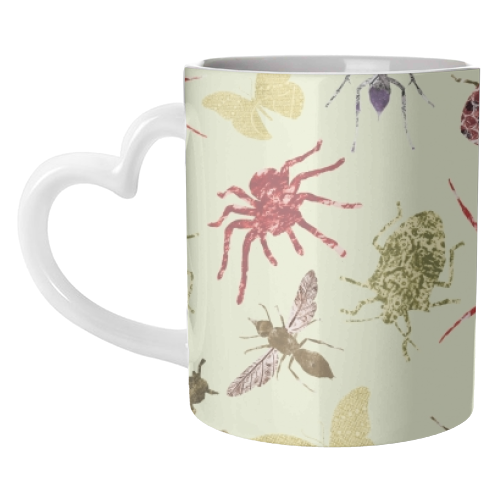 Insects - unique mug by Stag Prints