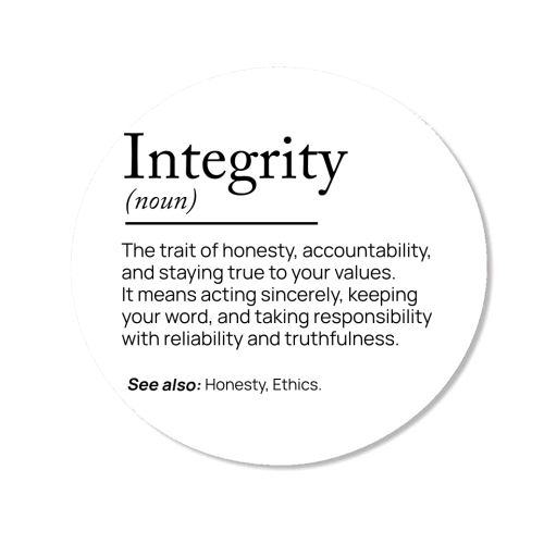 Integrity Definition - Magnet by skattia ilie