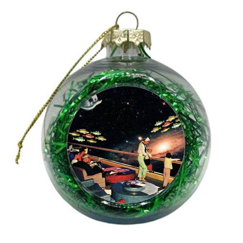 Intergalactic Aquarium - xmas bauble by taudalpoi