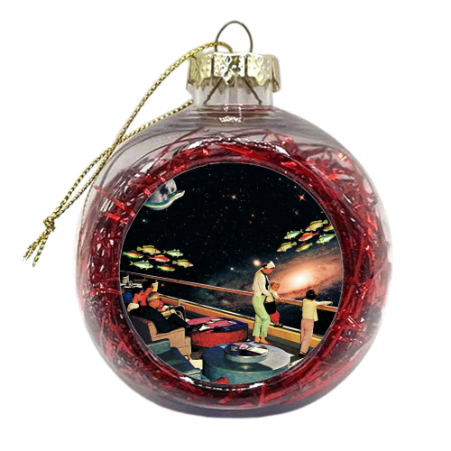 Intergalactic Aquarium - xmas bauble by taudalpoi