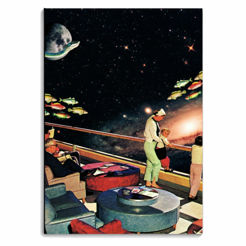 Intergalactic Aquarium - personalised A4, A5, A6 notebook by taudalpoi