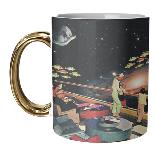 Intergalactic Aquarium - unique mug by taudalpoi