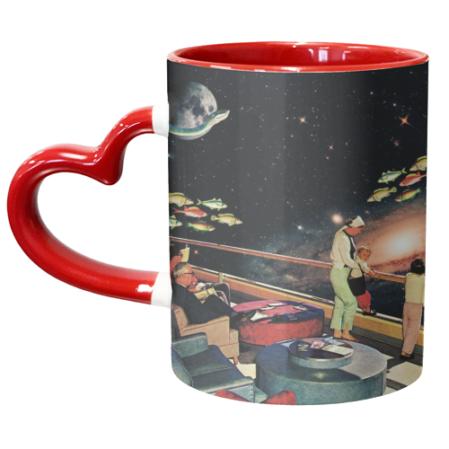 Intergalactic Aquarium - unique mug by taudalpoi