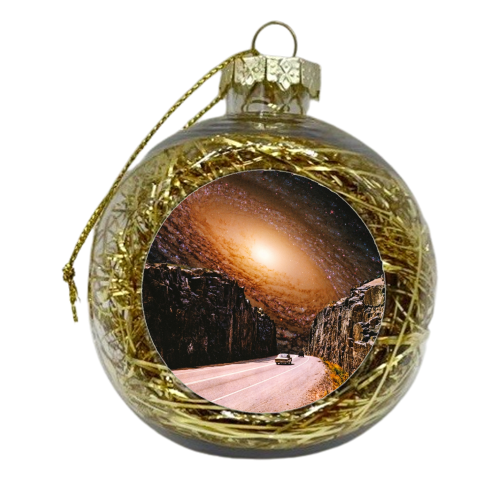 Intergalactic Highway - xmas bauble by taudalpoi