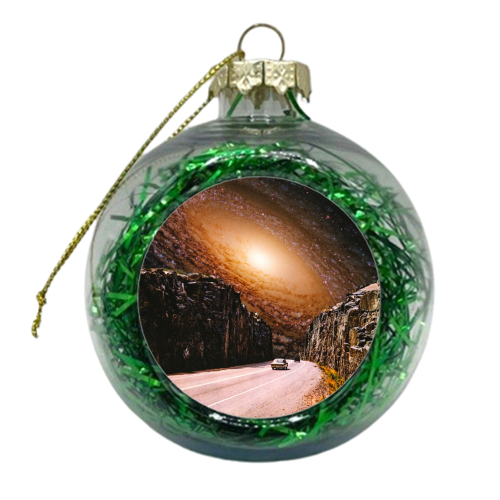 Intergalactic Highway - xmas bauble by taudalpoi