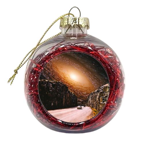 Intergalactic Highway - xmas bauble by taudalpoi