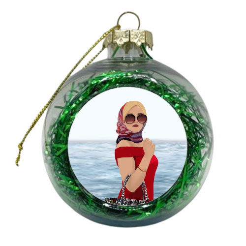 Inventing Anna - xmas bauble by Rock and Rose Creative