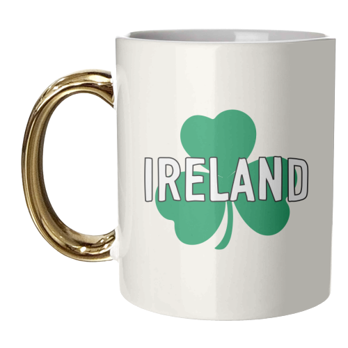 Irish Clover - unique mug by Adam Regester