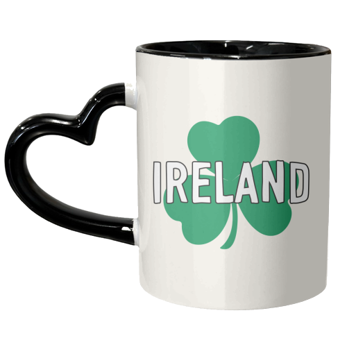 Irish Clover - unique mug by Adam Regester