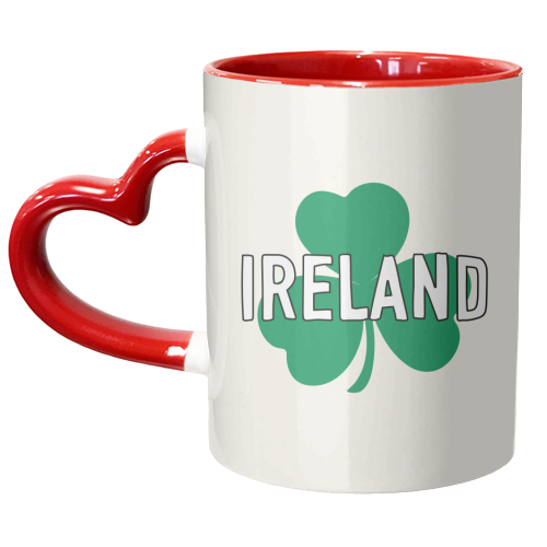 Irish Clover - unique mug by Adam Regester
