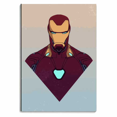 Iron Man - personalised A4, A5, A6 notebook by Danny Welch