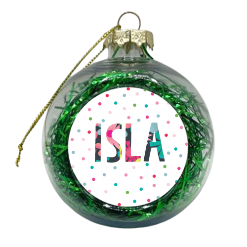 Isla - xmas bauble by The Boy and the Bear