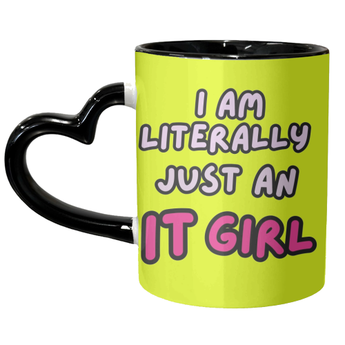 IT Girl - unique mug by Lilly Rose