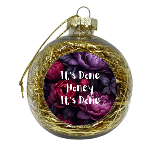 It is done - xmas bauble by haris kavalla