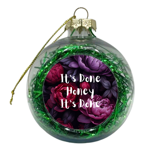 It is done - xmas bauble by haris kavalla