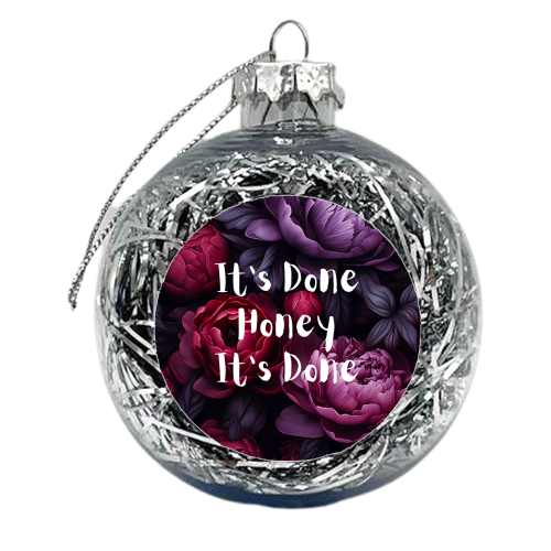 It is done - xmas bauble by haris kavalla