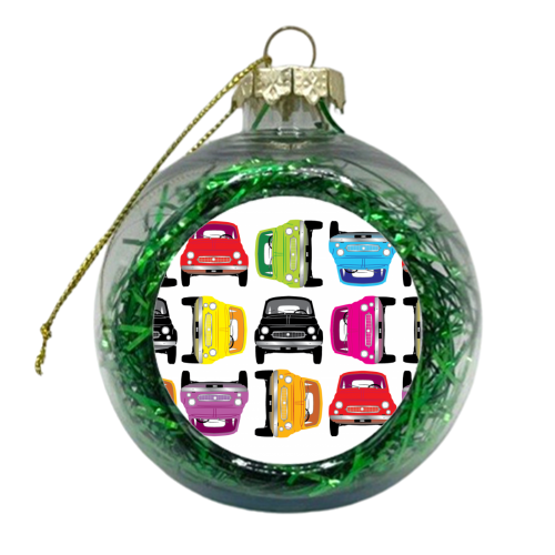 Italian Retro 500s - xmas bauble by BESPOKE