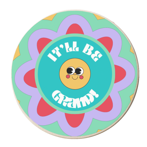 It'll Be Grand! - personalised beer coaster by Lilly Rose