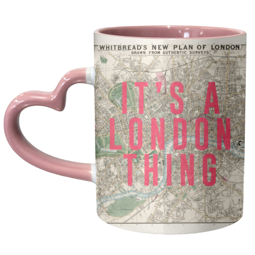 It's a London thing - unique mug by The 13 Prints